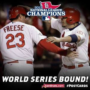NLCS Champions: St Louis Cardinals