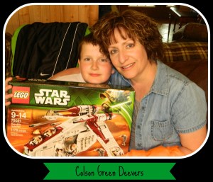 Colson and Mom 10th bday