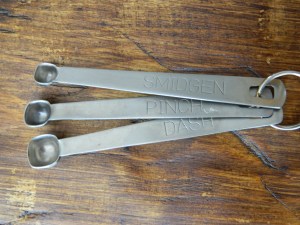 Smidgen/Pinch/Dash Measuring Spoons