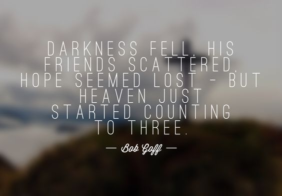 Easter darkness fell